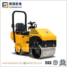 780kg Mini Ride on Vibratory Roller Fs41 with Gasoline/Diesel Engine